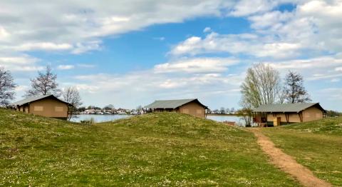 Tentes près de l'eau - Recreatiepark Riverside - Vodatent - Appeltern, Gelderland, Pays-Bas