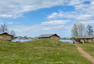 Telte nær vandet - Recreatiepark Riverside - Vodatent - Appeltern, Gelderland, Holland