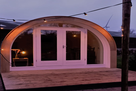 Aftenfoto af pod 