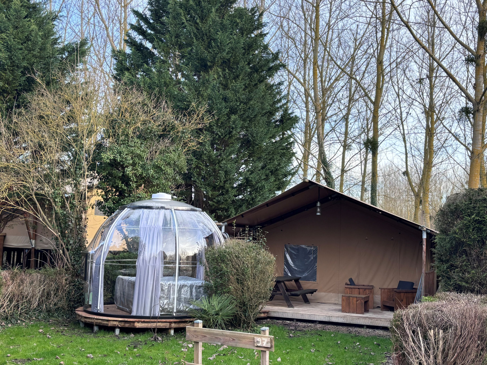 Woody Safari Tent - Hauts-de-France