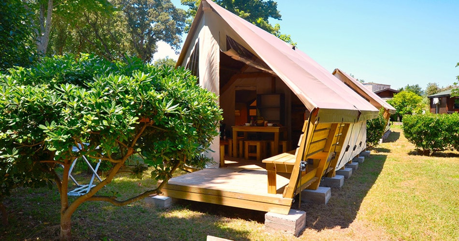 Glamping in Corsica, Frankrijk