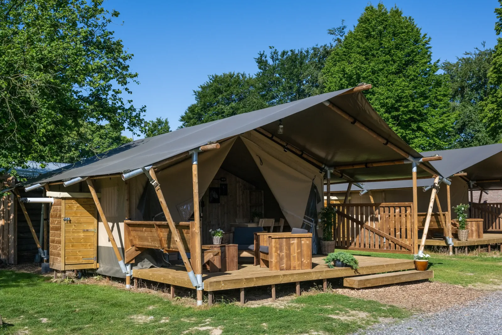 Glampingtent 4p