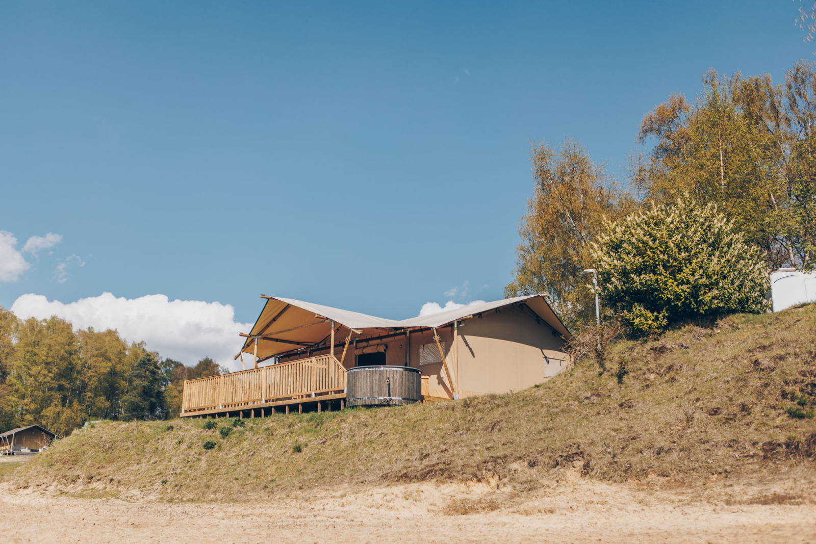 Glamfield Lodge Premium met hottub