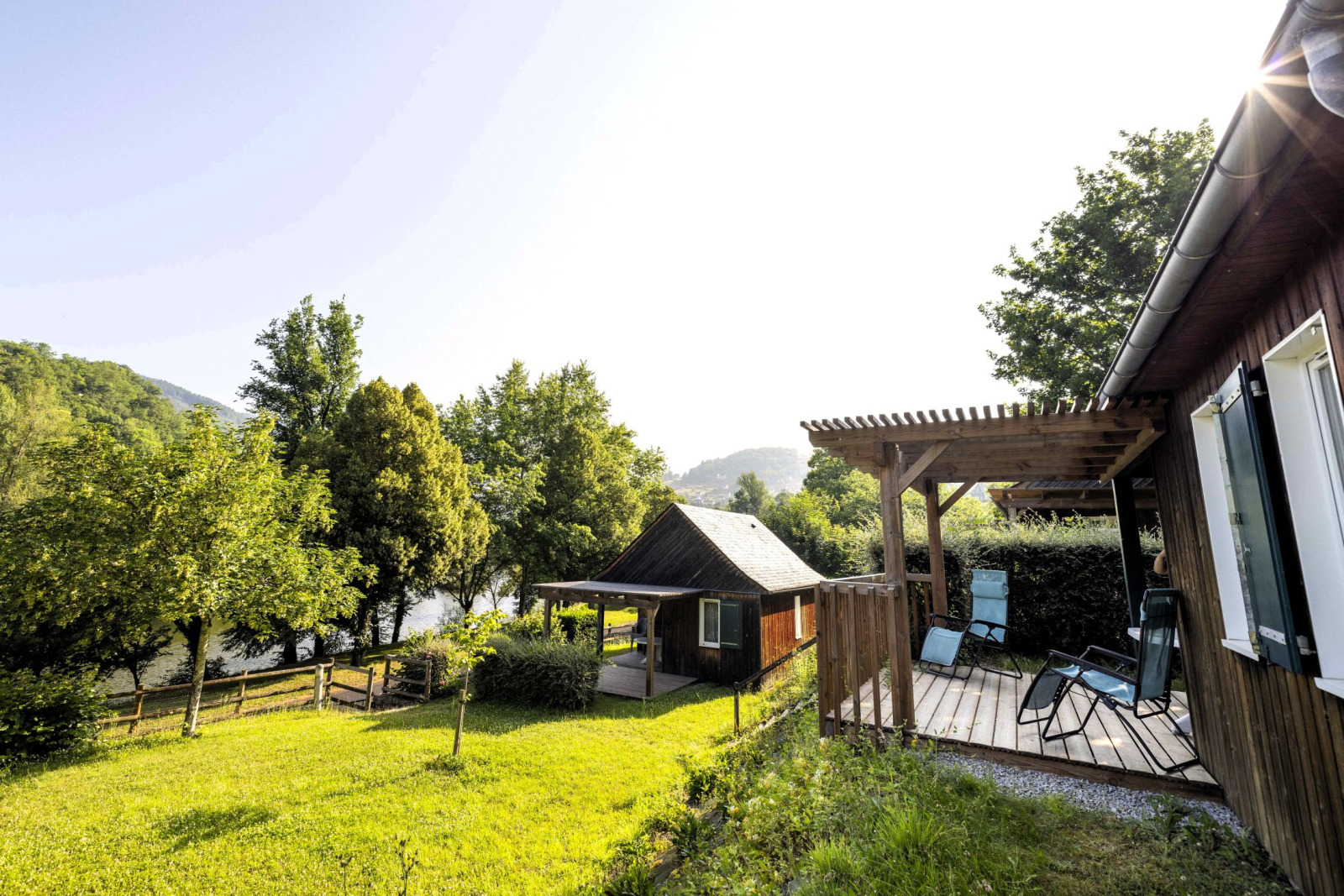 Chalet glamping in Occitanië