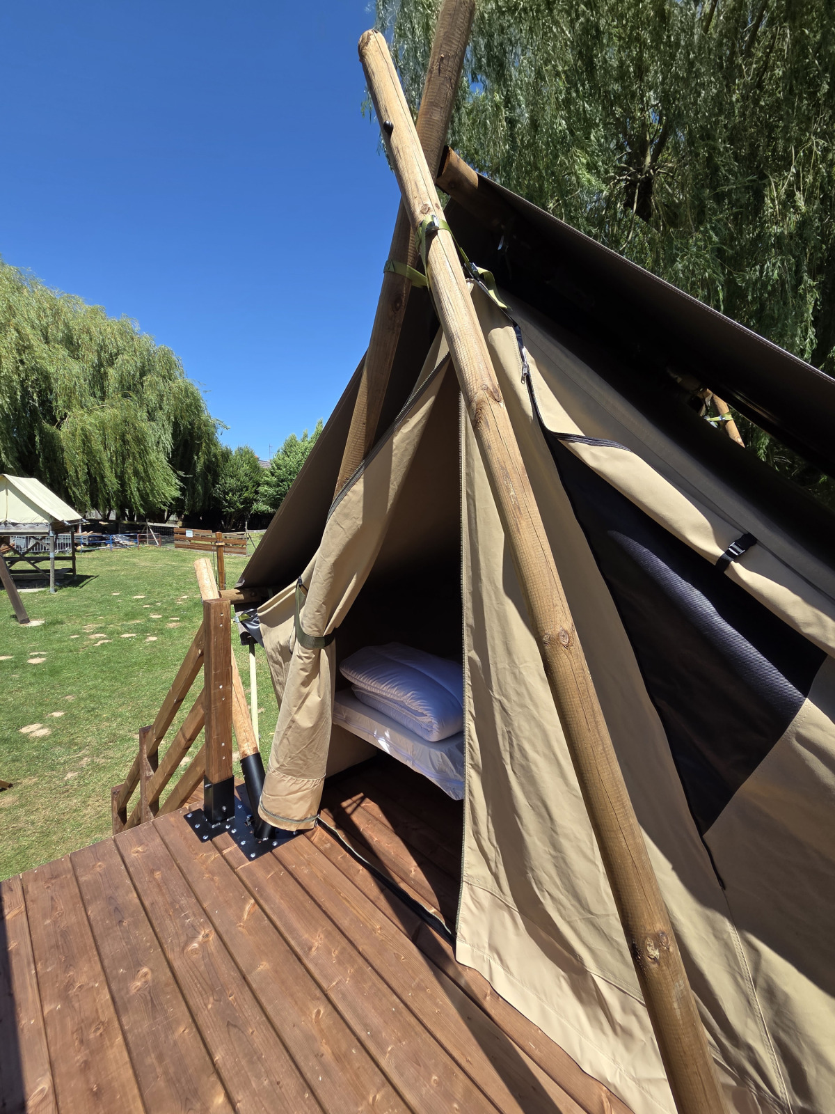 Nomadisch kamp foto 6
