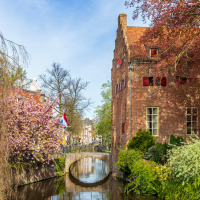 Foso en Amersfoort, Países Bajos