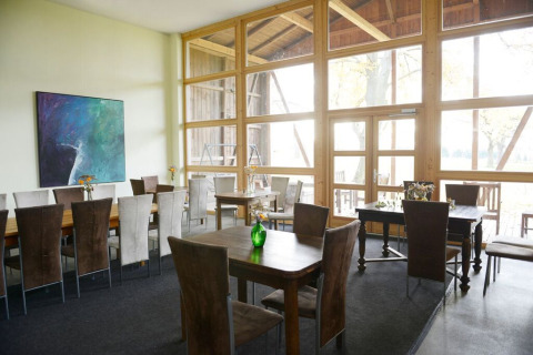 Restaurante - Vodatent - Minicamping MiO - Lichtenau - Hesse - Alemania