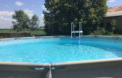 Piscina - Vodatent - Camping la Cour d_Enchère - Saint-Palais - Auvernia-Ródano-Alpes - Francia