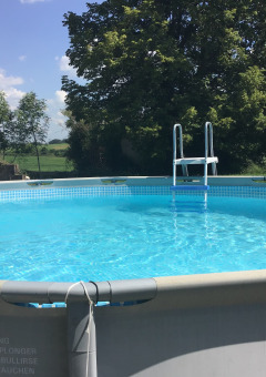 Schwimmbad - Vodatent - Camping la Cour d_Enchère - Saint-Palais - Auvergne-Rhone-Alpes - Frankreich