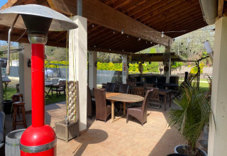 Catering facility - Vodatent - Camping Moulin du - Saulgond- Nouvelle-Aquitaine - France