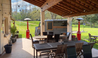 Restaurant - Voda-Tent - Camping Moulin du - Saulgond- Nouvelle-Aquitaine - Frankreich