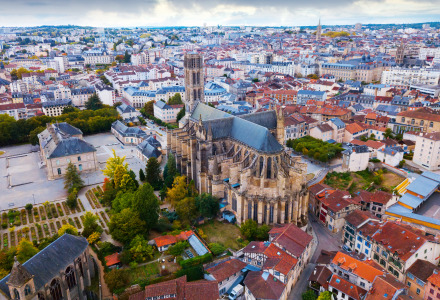 Überblick über Limoges - Vodatent - Camping Moulin du - Saulgond- Nouvelle-Aquitaine - Frankreich
