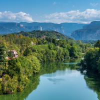 Saint Nazaire en Royans, Auvernia-Ródano-Alpes, Francia