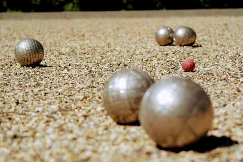 Jeus de boules - Vodatent - Camping Catsop - Elsloo - Limburg - Netherlands