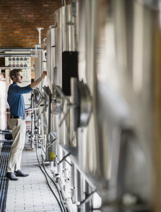 Cervecería - control de calderas
