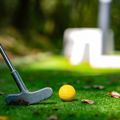 Mini Golf - Camping La Clémentine - Villatent - Cendras, Occitania, Francia