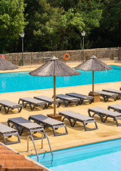 Piscinas al aire libre - Camping La Clémentine - Villatent - Cendras, Occitania, Francia