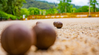 Boules - Camping La Clémentine - Villatent - Cendras, Occitania, France