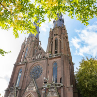Iglesia en Eindhoven, Brabante Septentrional, Países Bajos