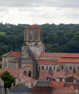 Iglesia de Notre-Dame-de-l'Assomption de Vouvant, Vouvant, Vendée, Francia