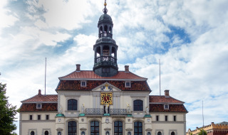 Gemeentehuis, Lüneburg, Nedersaksen, Duitsland