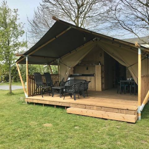 Safarizelt - Voda-Tent - Camping de Zwammenberg - De Moer - Noord-Brabant - Niederlande