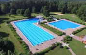 Piscina comunale del campeggio Sonnenberg, MüdenÖrtze, Bassa Sassonia, Germania