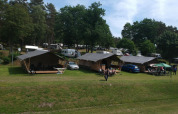 Tente safari au camping Sonnenberg, MüdenÖrtze, Basse-Saxe, Allemagne
