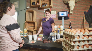 Country store - Vodatent - Water buffalo farm - Oldemarkt - Overijssel - Netherlands
