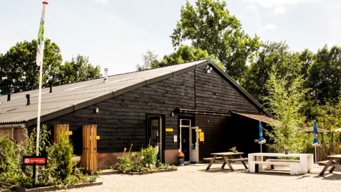 Eingang - Vodatent - Vakantiepark de Toffe Peer - Ruinerwold - Drenthe - Niederlande