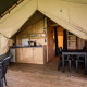 Safaritelt2- Voda-Tent - Camping la Salvinie - Dordogne, Terrasson Lavilledieu, Frankrig