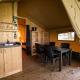 Safaritelt - Vodatent - Camping la Salvinie - Dordogne, Terrasson Lavilledieu, Frankrig