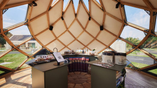 Clubhaus - Vodatent - Brinckerduyn - Appelscha - Friesland - Niederlande