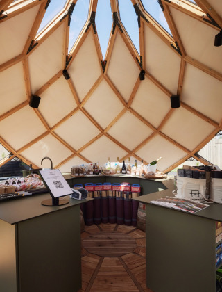 Clubhouse - Vodatent - Brinckerduyn - Appelscha - Friesland - Netherlands