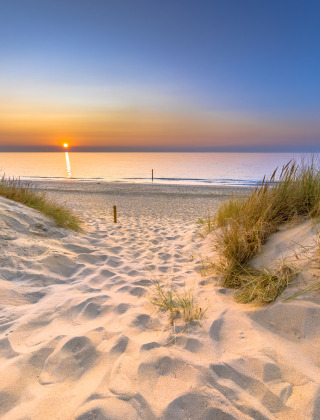 Sol poniente, Zelanda, Países Bajos