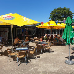 Restaurante - Vodatent - Camping de Krabbeplaat - Brielle - Holanda Meridional - Países Bajos