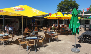 Restaurante - Vodatent - Camping de Krabbeplaat - Brielle - Holanda Meridional - Países Bajos