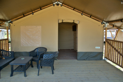 Safarizelt - Voda-Tent - Camping de Krabbeplaat - Brielle - Süd-Holland - Niederlande