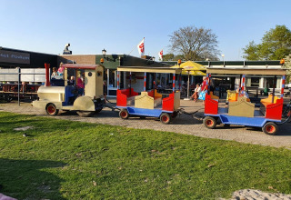 Train on park - Vodatent - Camping de Krabbeplaat - Brielle - South Holland - Netherlands