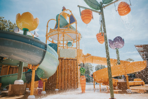 Outdoor slide at pool - Beerze Bulten - Beerze, Overijssel, Netherlands