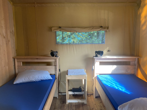 Camera da letto - Vodatent - Camping Moulin du Pommier - Saulgond- Nouvelle-Aquitaine - Francia.jpg