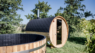 Sauna and hot tub - TinyParks - Cast Away - Tiengemeten - South Holland - Netherlands