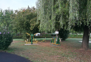 Gymnastique de plein air - Vodatent - Camping la Salvinie - Dordogne, Terrasson Lavilledieu, France