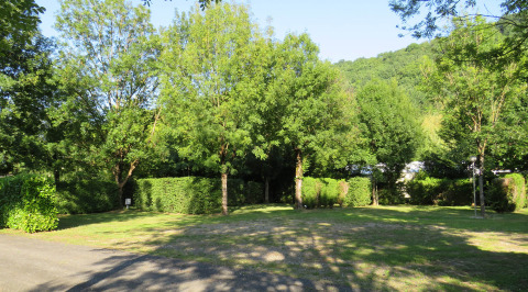 Campsite overview - Vodatent - Camping la Salvinie - Dordogne, Terrasson Lavilledieu, France