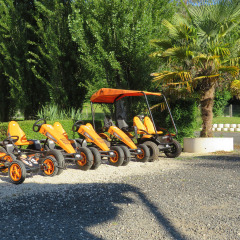 Skelters - Vodatent - Camping la Salvinie - Dordoña, Terrasson Lavilledieu, Francia