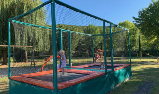Trampoline - Vodatent - Camping la Salvinie - Dordogne, Terrasson Lavilledieu, France