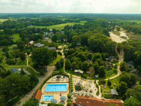 Campsite overview - Sandberghe - Uden, North Brabant, Netherlands