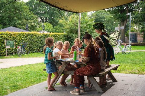 Children painting - Sandberghe - Uden, North Brabant, Netherlands
