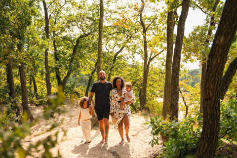 Famille de marcheurs - Sandberghe - Uden, Brabant du Nord, Pays-Bas