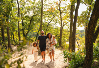 Wandernde Familie - Sandberghe - Uden, Nordbrabant, Niederlande